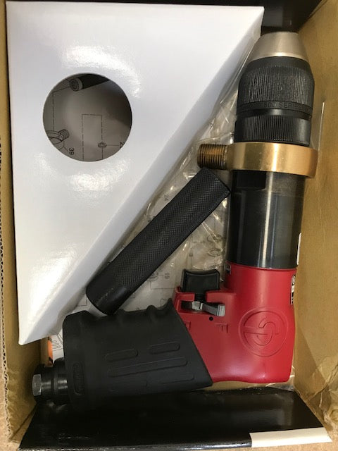 Pneumatic Air Drill 1/2" (13mm) Chuck, Reversible Heavy Duty Pistol Drill CP9791 (CPL*)