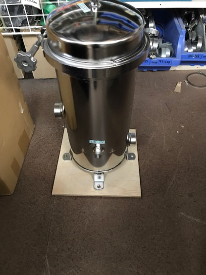 Water filter housing CRYSTAL CLEAR MULTI CARTRIDGE HOUSING 304 STAINLESS STEEL