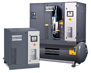 Atlas Copco G series air compressor, GA Compressor, Rotary screw, G2 G3 G4 G5 G7 G11 G15 G18 G22