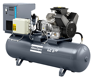 Atlas Copco LE & LT Series lubricated Piston Compressors